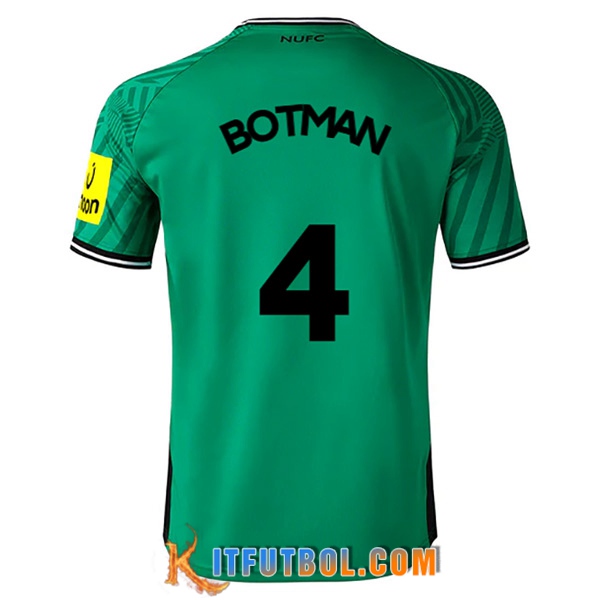 Camisetas De Futbol Newcastle United (BOTMAN #4) 2023/2024 Segunda