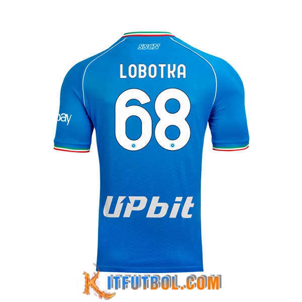 Camisetas De Futbol SSC Napoli (LOBOTKA #68) 2023/2024 Primera