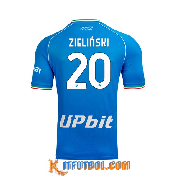 Camisetas De Futbol SSC Napoli (ZIELINSKI #20) 2023/2024 Primera