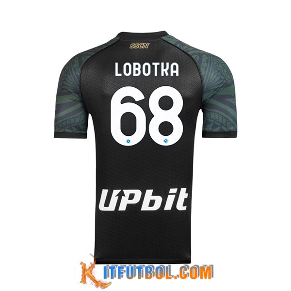 Camisetas De Futbol SSC Napoli (LOBOTKA #68) 2023/2024 Tercera