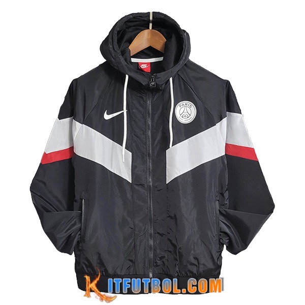 Rompevientos PSG Negro 2023/2024
