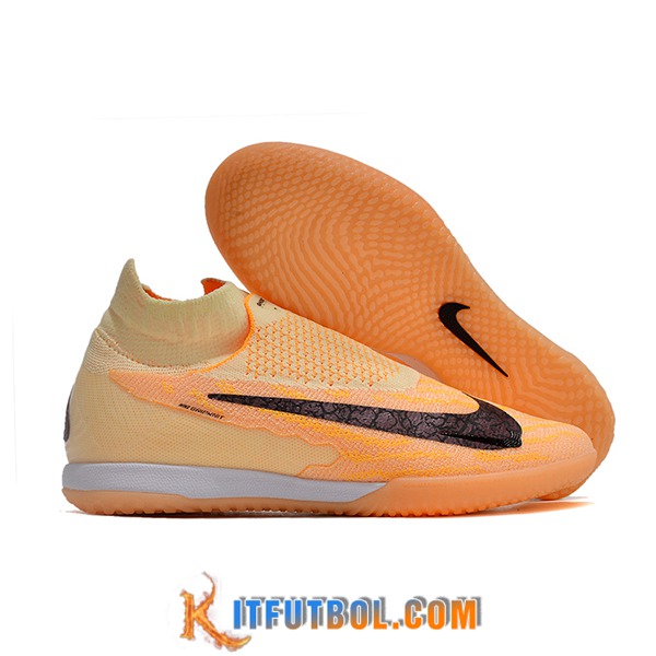 Nike Botas De Fútbol Phantom GX Elite DF Link IC Naranja