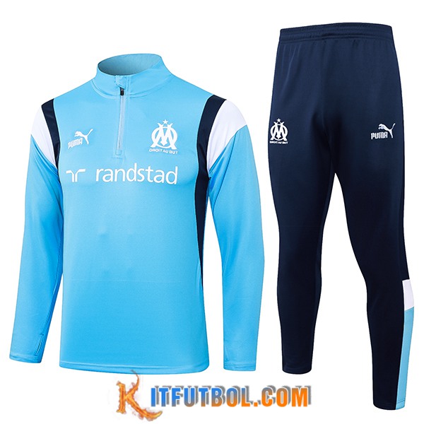 Chandal Equipos De Futbol Marsella Azul Claro 2023/2024 -06