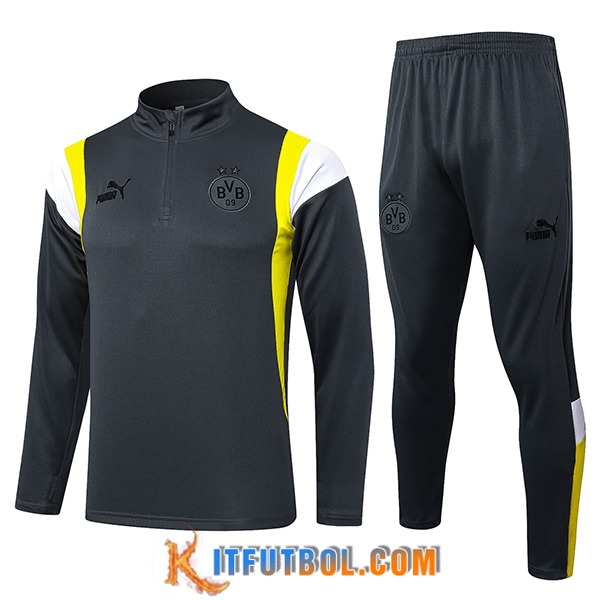 Chandal Equipos De Futbol Dortmund Gris 2023/2024 -02