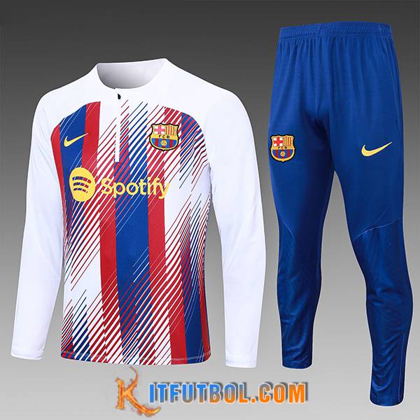 Chandal Equipos De Futbol FC Barcelona Ninos Rojo/Azul 2023/2024