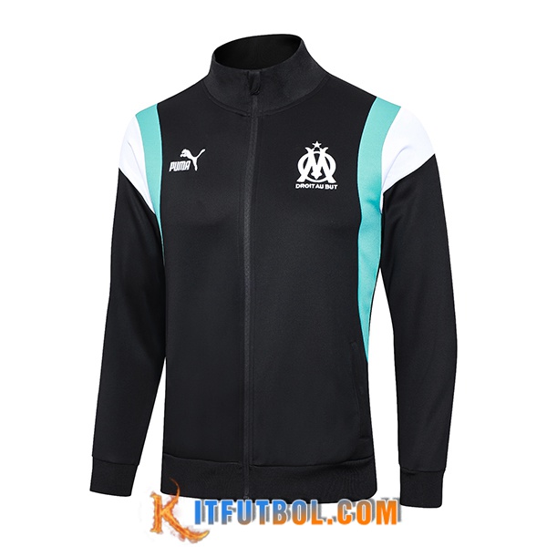 Chaquetas Futbol Marsella Negro 2023/2024