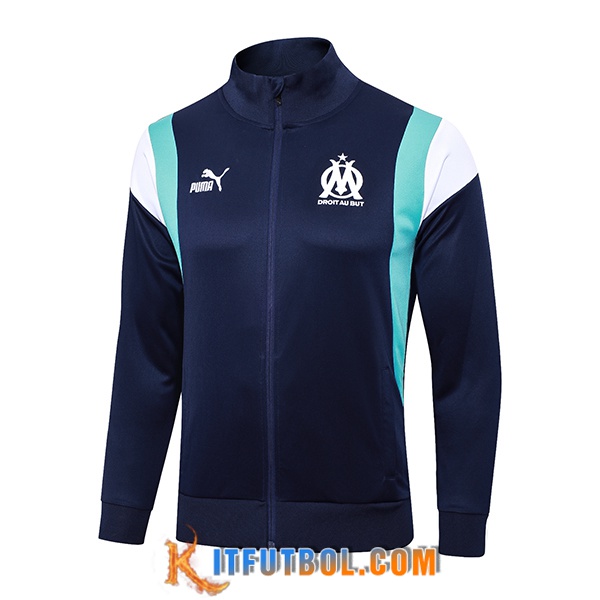 Chaquetas Futbol Marsella Azul marino 2023/2024