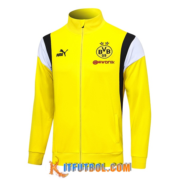 Chaquetas Futbol Dortmund Amarillo 2023/2024 -03
