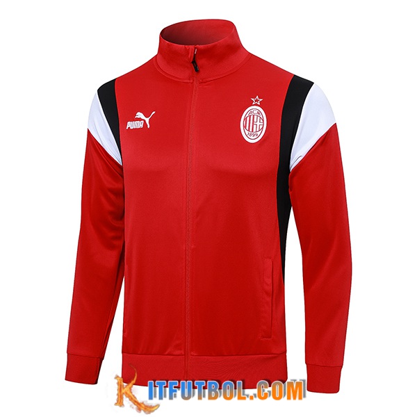 Chaquetas Futbol AC Milan Rojo 2023/2024 -02