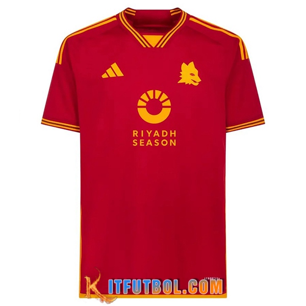 Camisetas De Futbol AS Roma Sponsor Primera 2023/2024