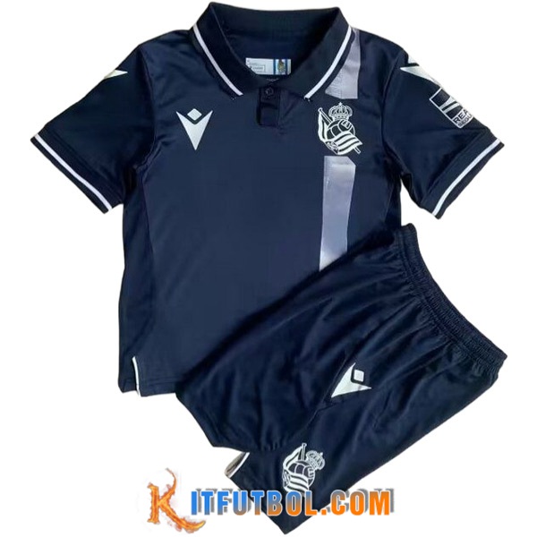 Camisetas De Futbol Real Sociedad Ninos Segunda 2023/2024