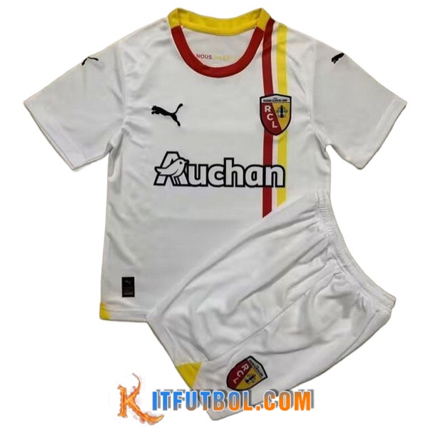 Camisetas De Futbol RC Lens Ninos Primera 2023/2024