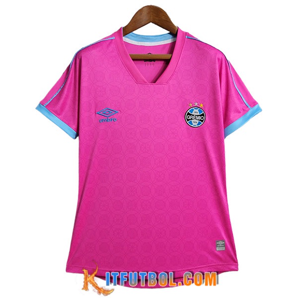 Camisetas De Futbol Gremio Mujer Rosa 2023/2024