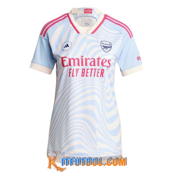 Camisetas De Futbol Arsenal X Stella McCartney Mujer 2023/2024