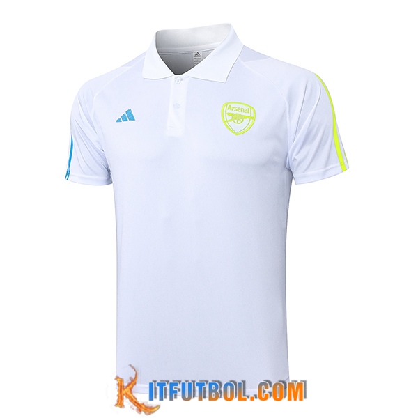 Camiseta Polo Arsenal Blanco 2023/2024
