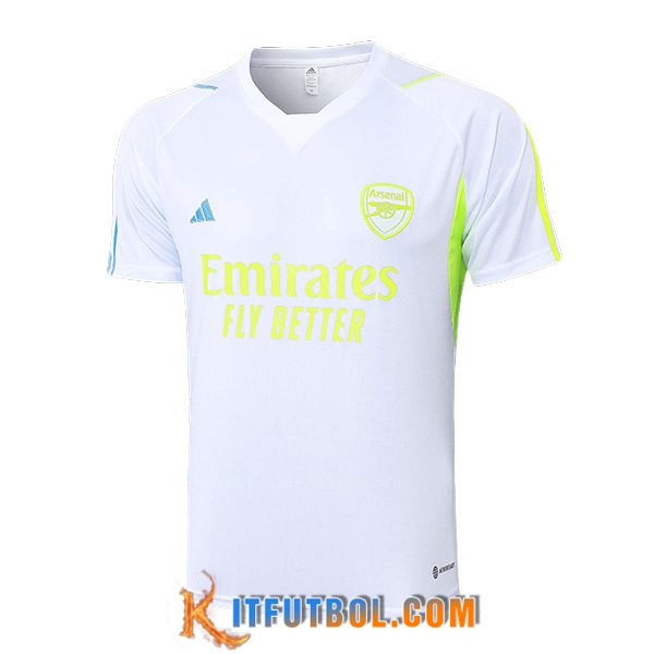 Camiseta Entrenamiento Arsenal Blanco 2023/2024 -03