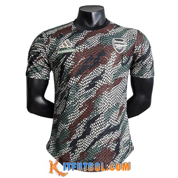 Camiseta Entrenamiento Arsenal Gris 2023/2024 -02