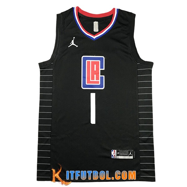Camisetas De Futbol Los Angeles Clippers (HARDEN #1) 2023/24 Negro