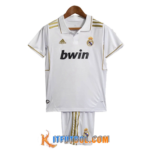 Camisetas De Futbol Real Madrid Retro Ninos Primera 2011/2012