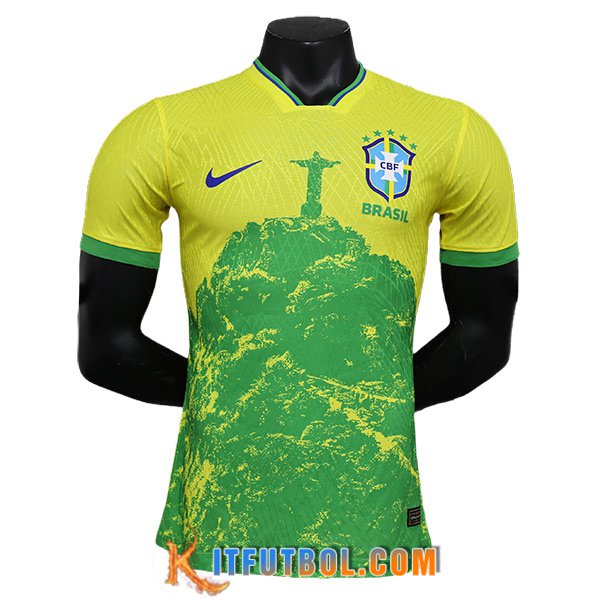 Camiseta Equipo Nacional Brasil Special Edition Amarillo 2023/2024