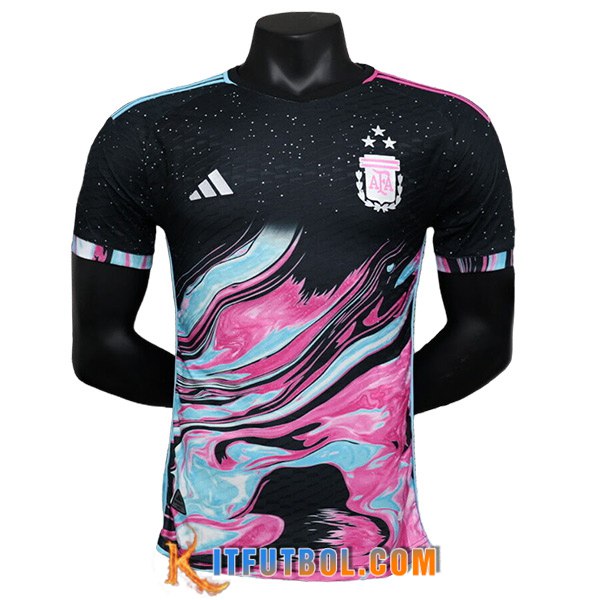 Camiseta Equipo Nacional Argentina Special Edition Negro/Rosa 2023/2024