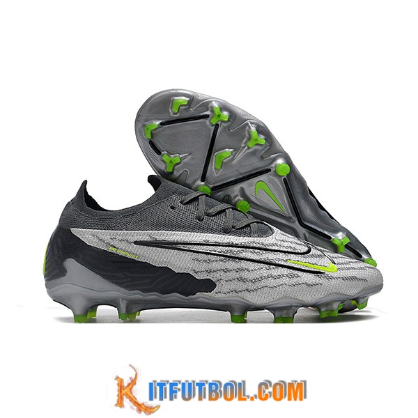 Nike Botas De Fútbol Phantom GX Elite FG Negro/Gris