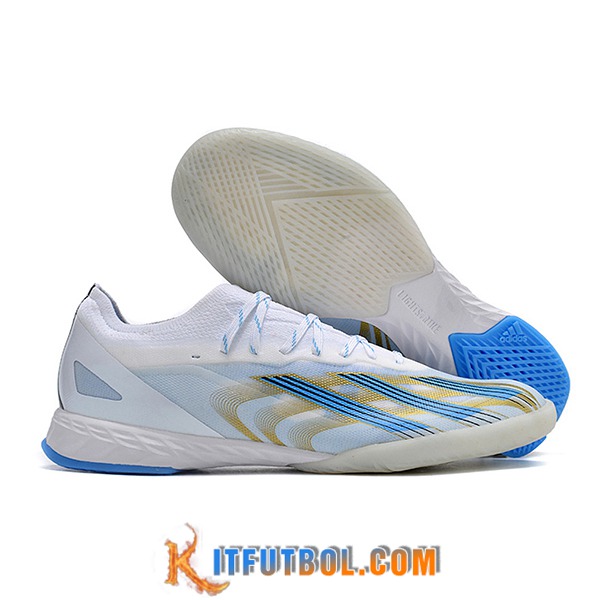 Adidas Botas De Fútbol X CRAZYFAST.1 IC BOOTS Azul/Blanco