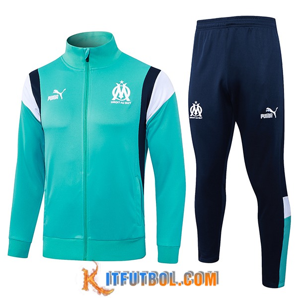Chandal Equipos De Futbol - Chaqueta Marsella Azul Claro 2023/2024 -03