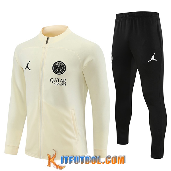 Chandal Equipos De Futbol - Chaqueta Jordan PSG Azul Amarillo 2023/2024