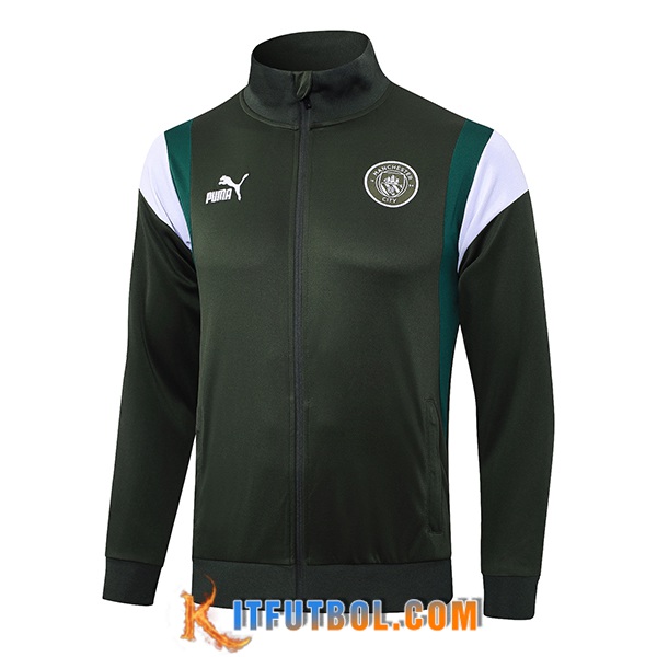 Chaquetas Futbol Manchester City Verde 2023/2024