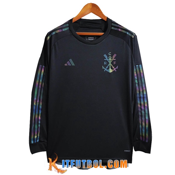 Camisetas De Futbol Flamengo Tercera Manga Largas 2023/2024