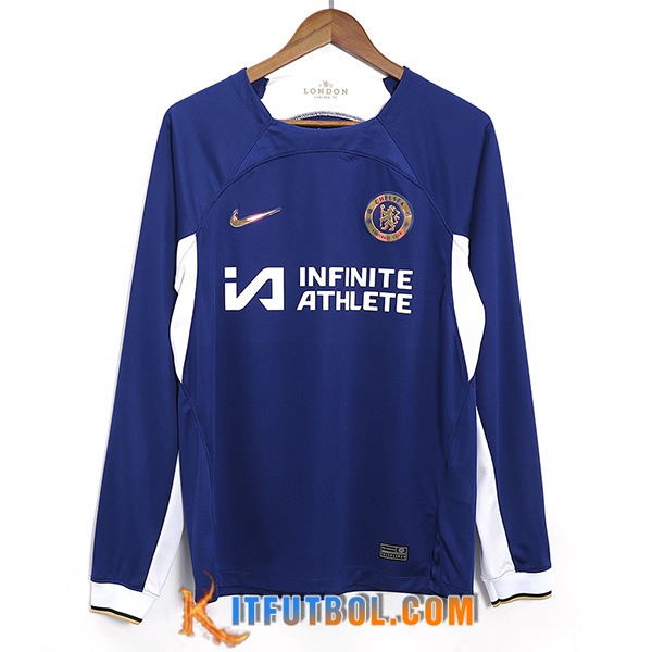 Camisetas De Futbol FC Chelsea Primera Manga Largas 2023/2024