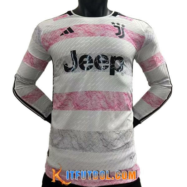 Camisetas De Futbol Juventus Segunda Manga Largas 2023/2024