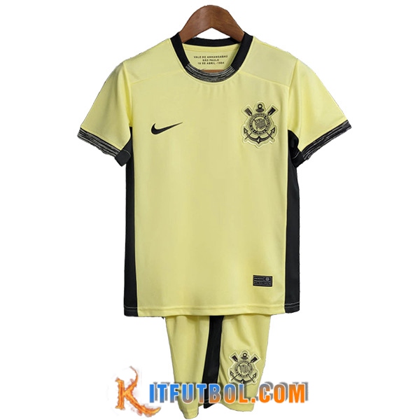 Camisetas De Futbol Corinthians Ninos Tercera 2023/2024