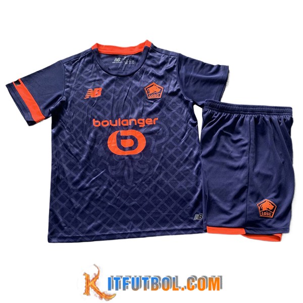 Camisetas De Futbol Lille LOSC Ninos Tercera 2023/2024