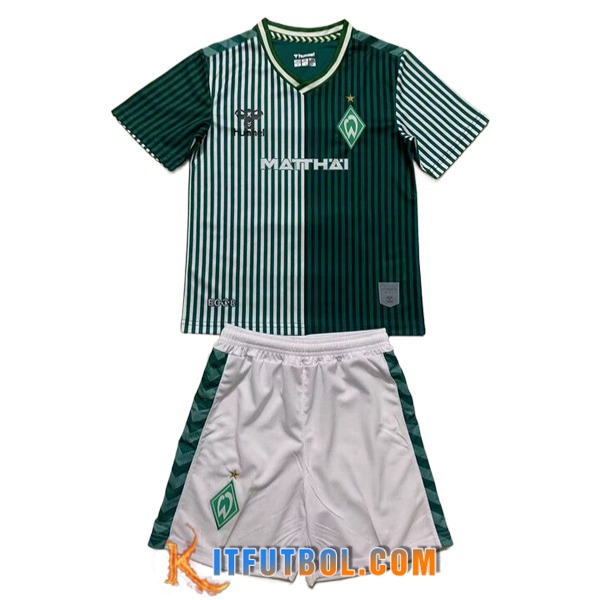 Camisetas De Futbol Werder Bremen Ninos Primera 2023/2024