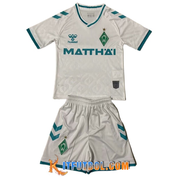 Camisetas De Futbol Werder Bremen Ninos Tercera 2023/2024