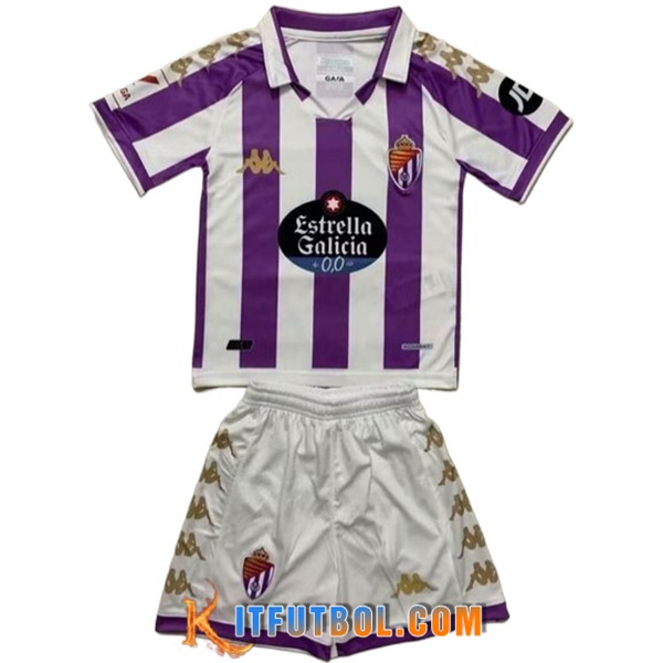 Camisetas De Futbol Real Valladolid Ninos Primera 2023/2024