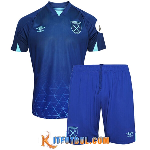 Camisetas De Futbol West Ham Ninos Tercera 2023/2024