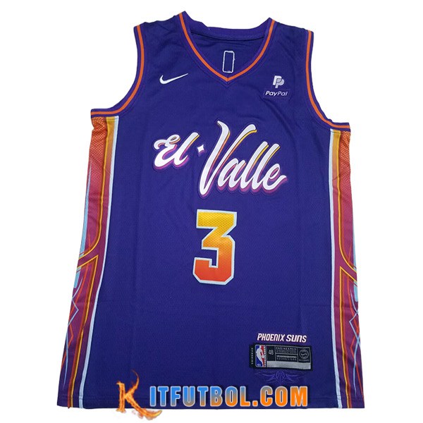 Camisetas De Futbol Phoenix Suns (BEAL #3) 2023/24 Violeta