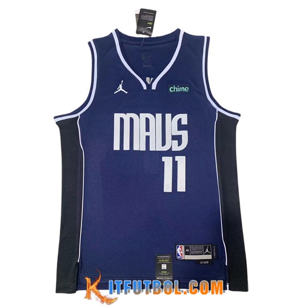 Camisetas De Futbol Dallas Mavericks (IRVING #11) 2023/24 Azul Oscuro