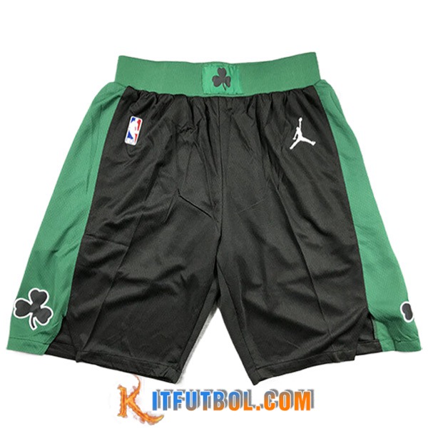 Cortos NBA Boston Celtics 2023/24 Negro/Verde -02