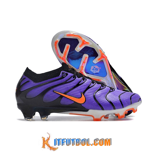 Nike Botas De Fútbol AIR Zoom Mercurial Vapor 15 Elite XXV FG TN Violeta/Negro