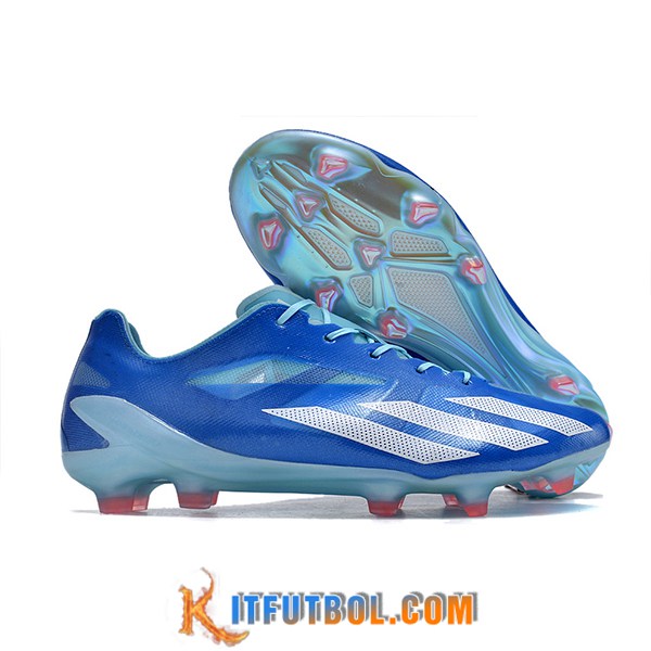 Adidas Botas De Fútbol X CRAZYFAST.1 LL FG Azul/Blanco -02