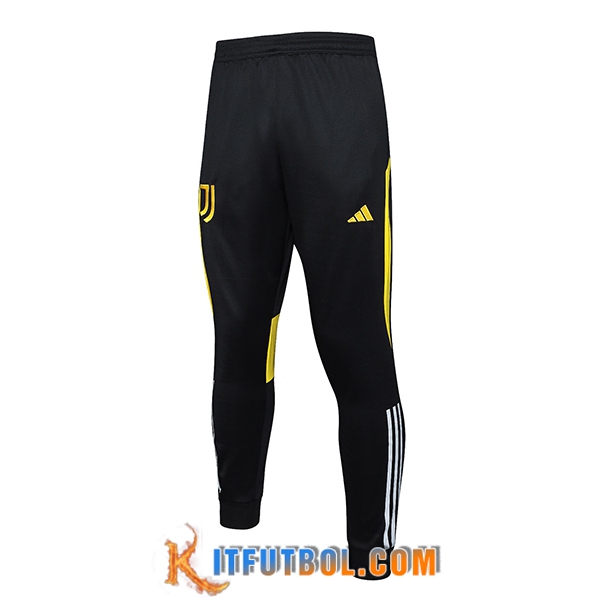 Pantalon Entrenamiento Juventus Negro/Amarillo 2023/2024