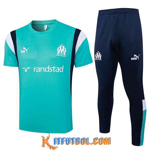 Camiseta Polo Marsella Azul 2023/2024