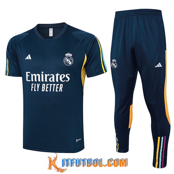 Camiseta Polo Real Madrid Azul Oscuro 2023/2024