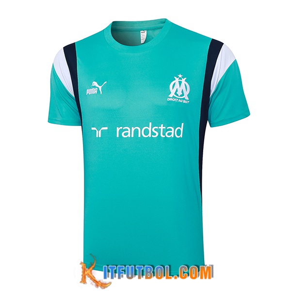 Camiseta Polo Marsella Azul 2023/2024