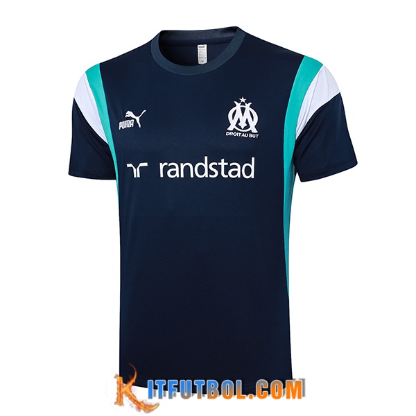 Camiseta Polo Marsella Azul Oscuro 2023/2024