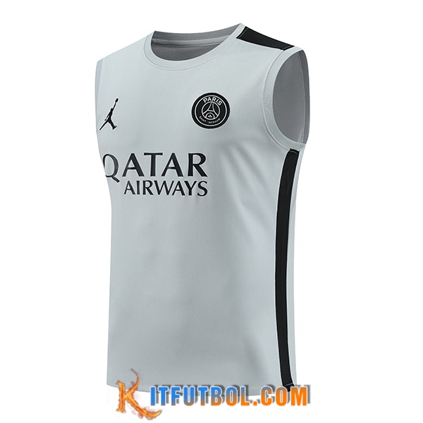 Chalecos De Futbol PSG Blanco/Negro 2023/2024
